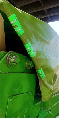 渣土车自动盖篷布配件