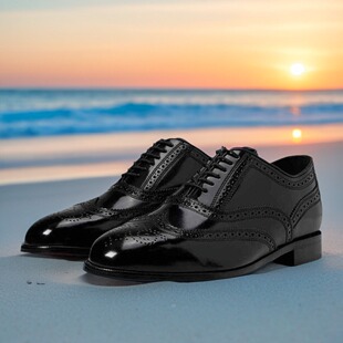 Florsheim富乐绅英伦雕花牛皮商务正装皮鞋真皮牛津鞋绅士婚鞋男