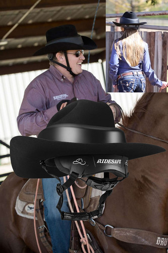 美国产RESISTOL男女马术牛仔帽7X