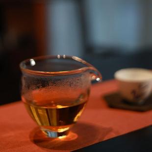 仿今井美智飞鸟玻璃公道杯加厚耐热分茶器日式茶海公杯纯手工吹制