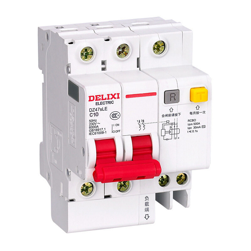 德力西dz47s空气开关1p空开2家用3断路器40小型63a漏电4保护器32a