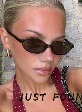 欧美英式复古时髦小框太阳眼镜