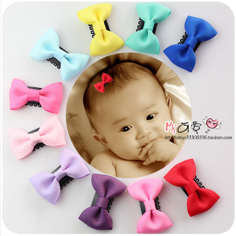 可爱风迷你婴儿女宝安全夹发卡子