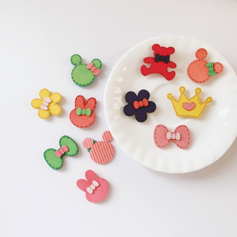 宝宝魔术贴 婴儿不伤发碎发神器刘海贴儿童头饰女童发卡粘发贴