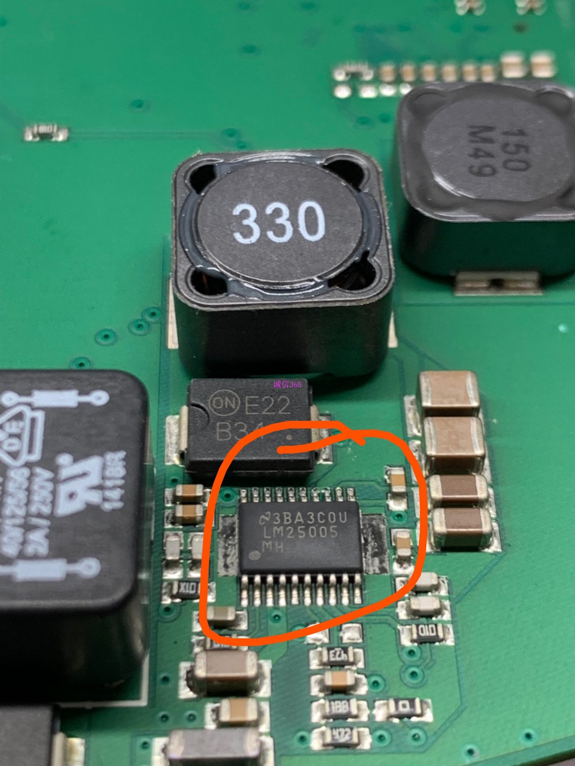 LM25005MH  汽车电脑板芯片IC