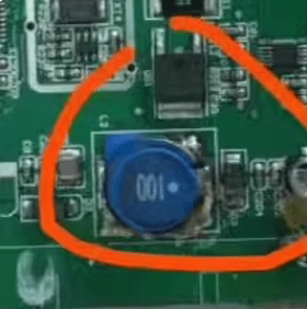 100 10UH 电感 比亚迪东风风光580荣威幻速智能盒蓝色电感全新2脚