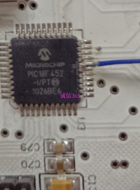 PIC18F452-I/PT 封装QFP44脚 提供汽车电脑板易损芯片IC