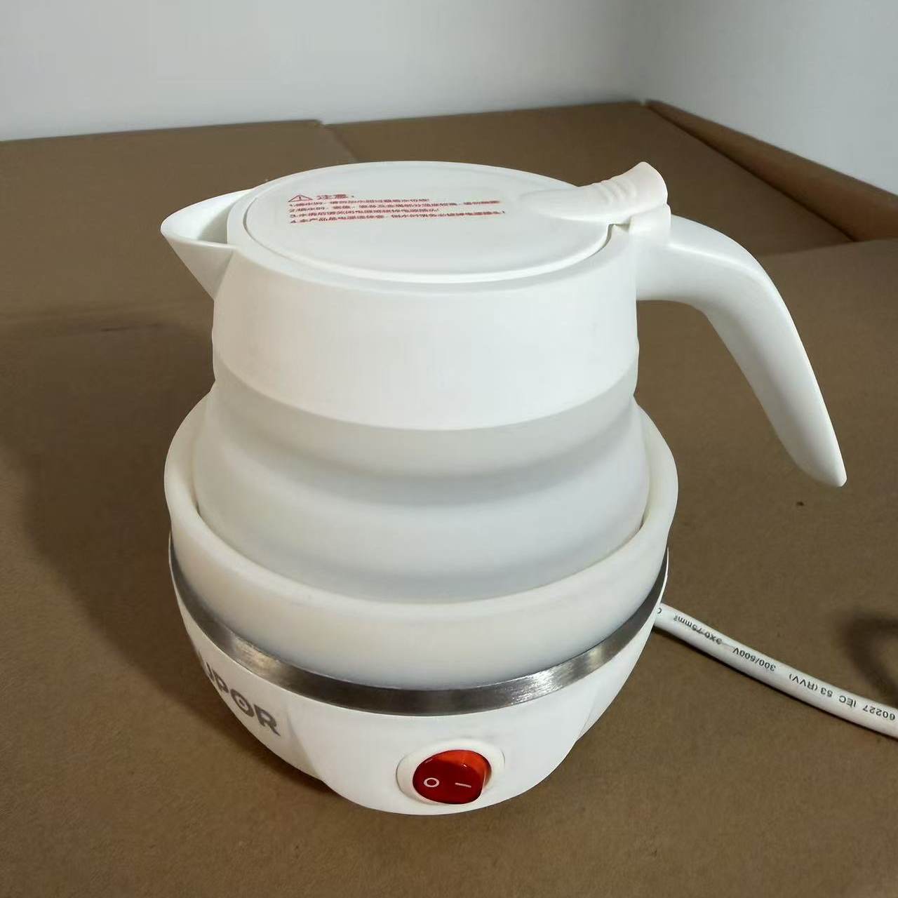 适用苏泊尔SW-06J001折叠电水壶硅胶烧水壶小型自动断电开水壶