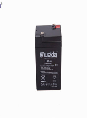 weida蓄电池HX6-4 6V4AH/20Hr) 电子称 仪器仪表电池