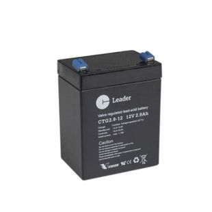 12V2.9AH免维护可充电铅酸电池 LEADER蓄电池 CTG2.9