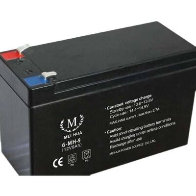 MEIHUA美华蓄电池12V9AH门禁系统/监控设备6-MH-9现货大功率电瓶