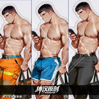 Shen Han Original Costume Standing Sign, muscular and muscular male fan art peripheral thumbnail 6