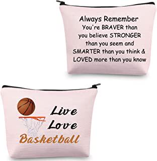 cmnim basketball cosmetic bag live love basketball gifts bas