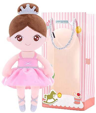 gloveleya baby girl gifts dolls soft plush toy ballet girl d