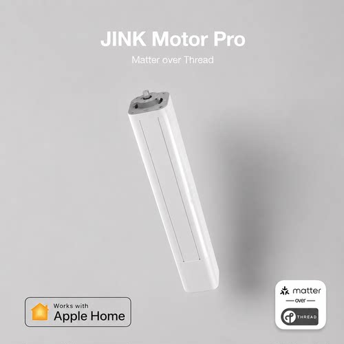 JINK窗帘电机锂电池直连Homekit