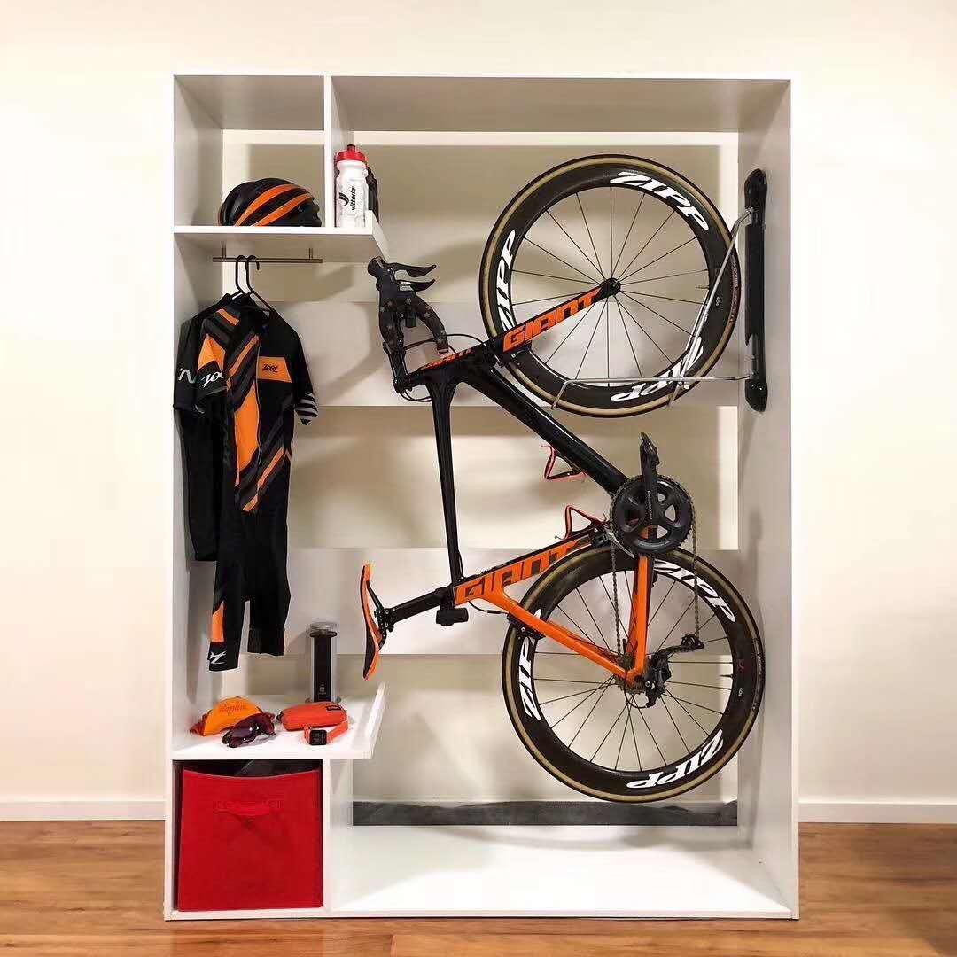 bookbike立式定制柜子停车架