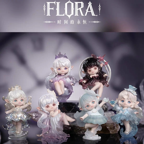 【确认款】正品FLORA时间的永恒盲盒可爱手办摆件少女心礼物玩具