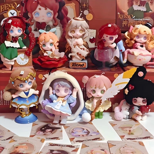 正品 幽灵keeno环游记MBTI盲盒潮玩手办可爱公仔女孩生日礼物摆件