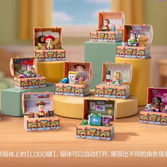 【确认款】正品泡泡玛特迪士尼/皮克斯玩具总动员5系列手办盲盒
