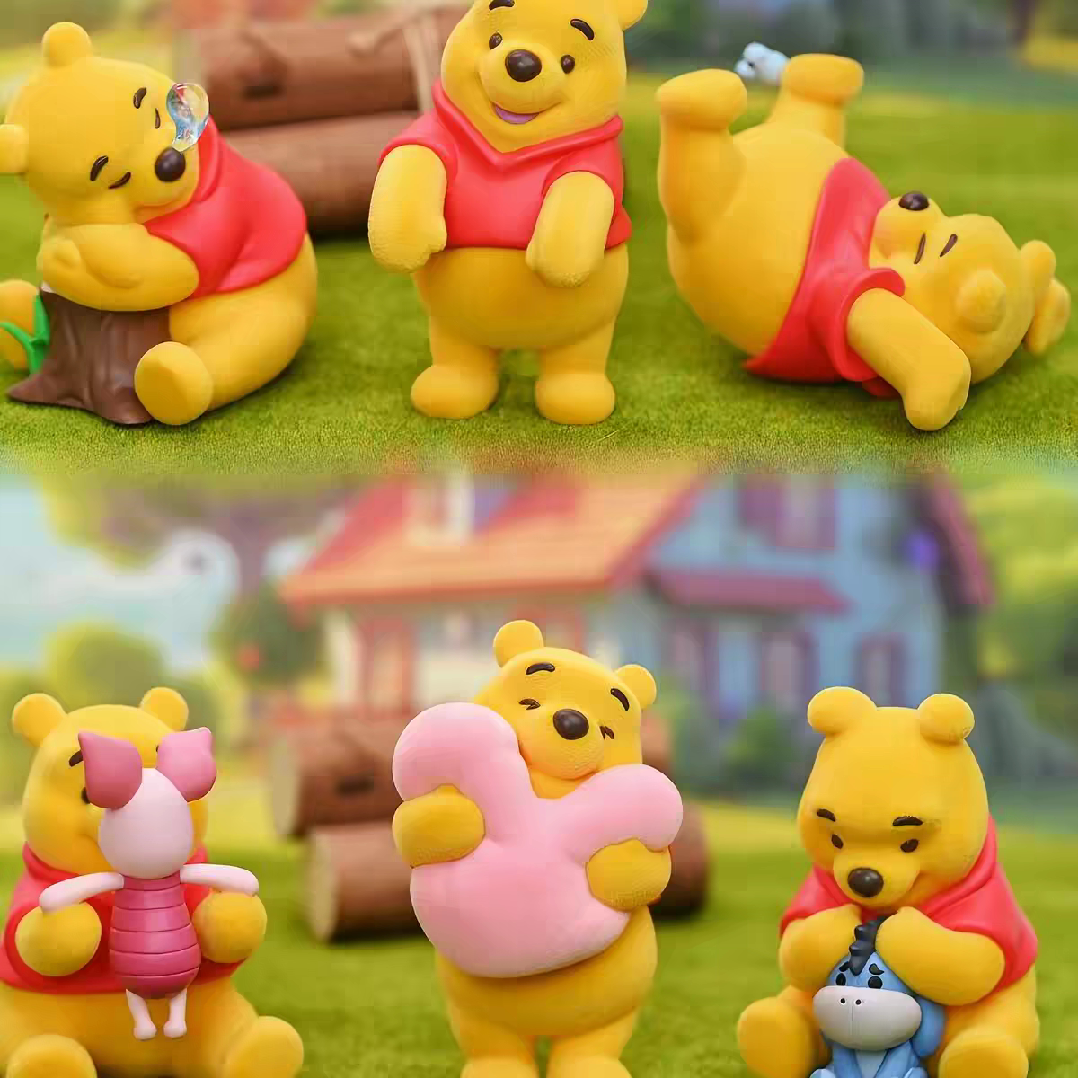 【确认款】正品52TOYS迪士尼无忧无虑的小熊维尼系列盲盒潮玩手办