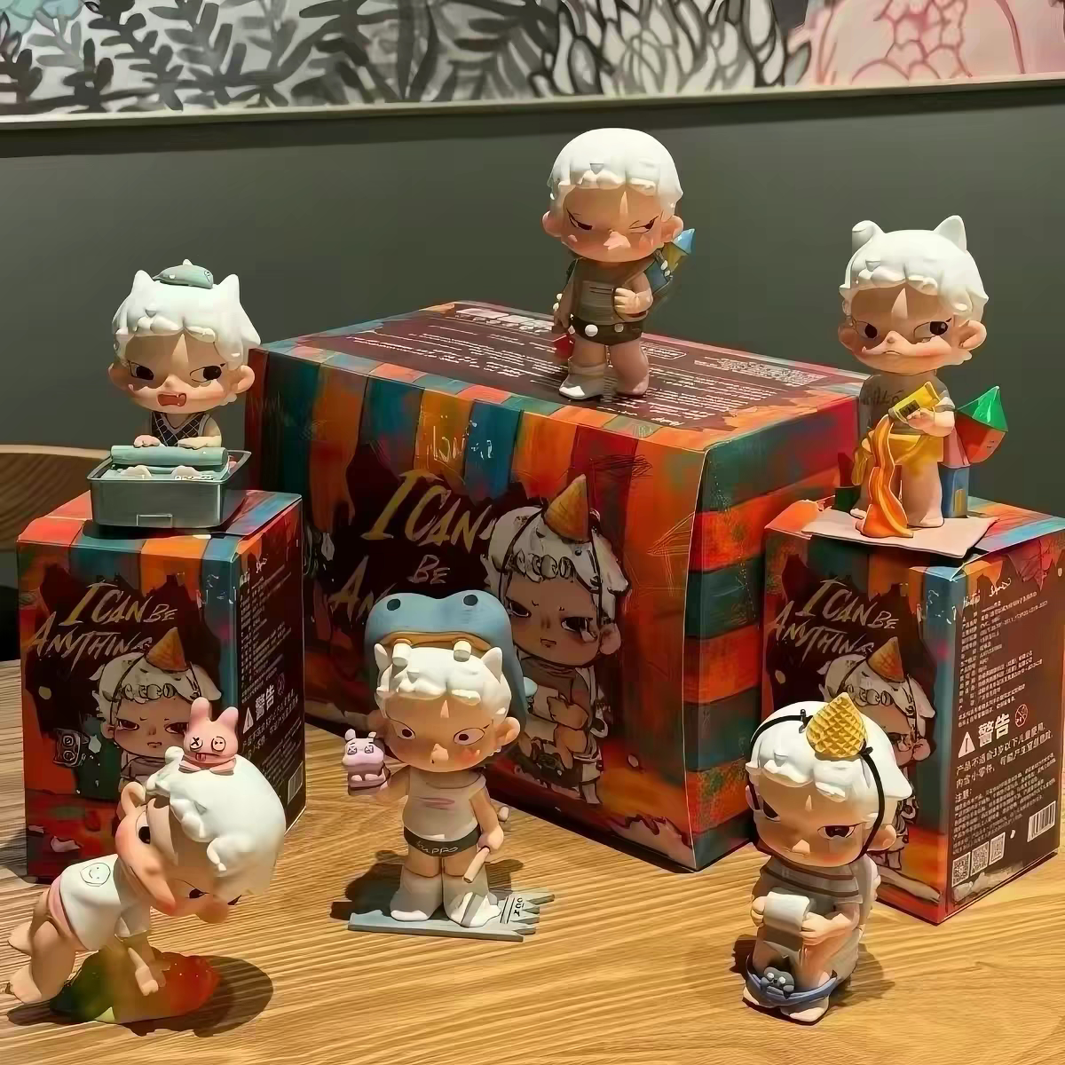 【确认款】正品黑玩卷卷初代我可以成为任何样子系列盲盒摆件礼物