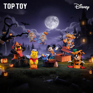 【确认款】正品TOPTOY万圣奇幻夜系列盲盒跳跳虎米奇维尼女生礼物