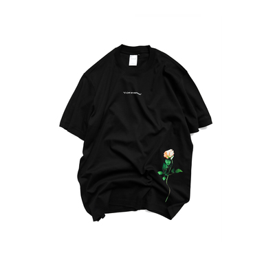 WINDERFLIES原创设计玫瑰印花T恤