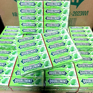 绿箭5片装口香糖条装5片薄荷原味清新口气20条100片休闲糖果零食