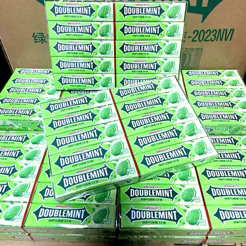 绿箭口香糖薄荷味5片装