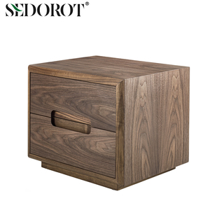 SEDOROT/北欧轻奢实木边柜Soprano bedside table/索斯皮罗床头柜