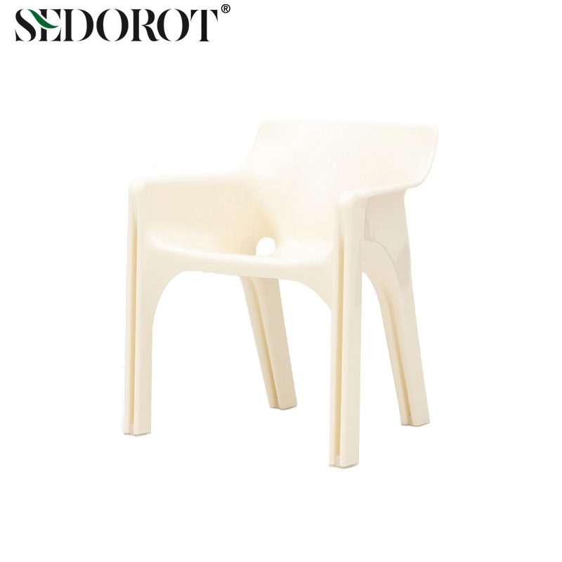 北欧中古网红塑料餐椅