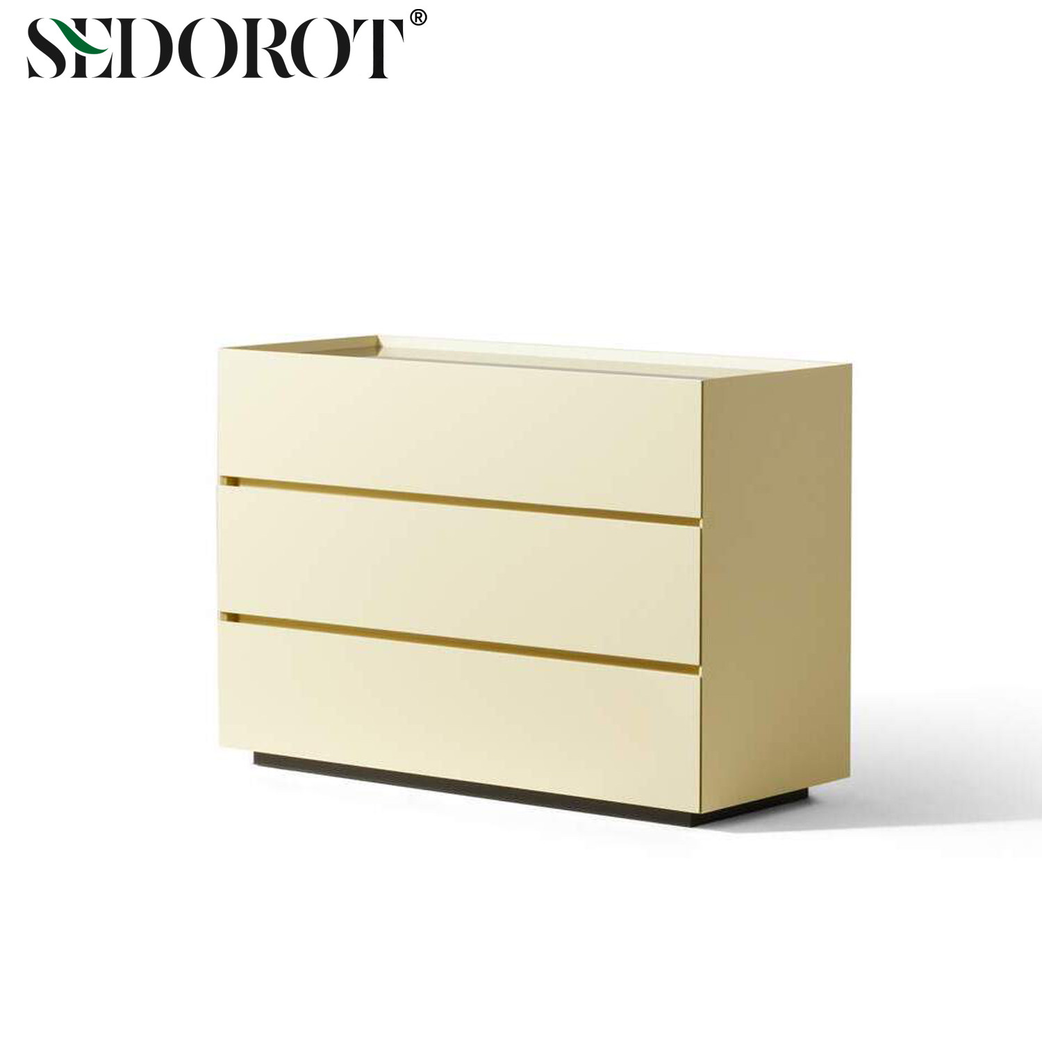 SEDOROT/意式极简实木方形收纳边柜GHOST BOX/鬼盒子抽屉储物柜