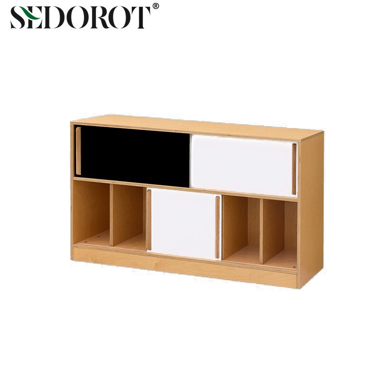 简约客厅储物柜中古书柜