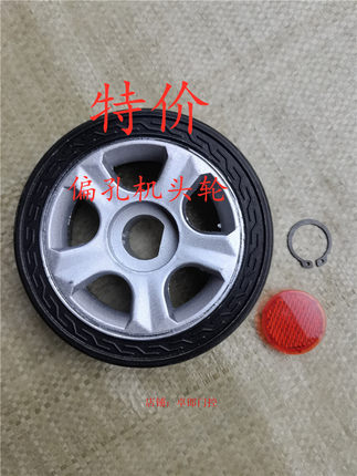 电动门扁孔轮子1823收缩门推拉门电动伸缩门机头驱动轮半圆轮子