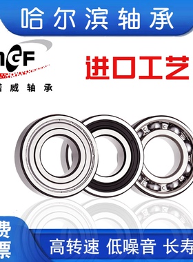 哈尔滨轴承HRB6200 6201 6202 6203 62046205 6206 6207ZZ RZ电机