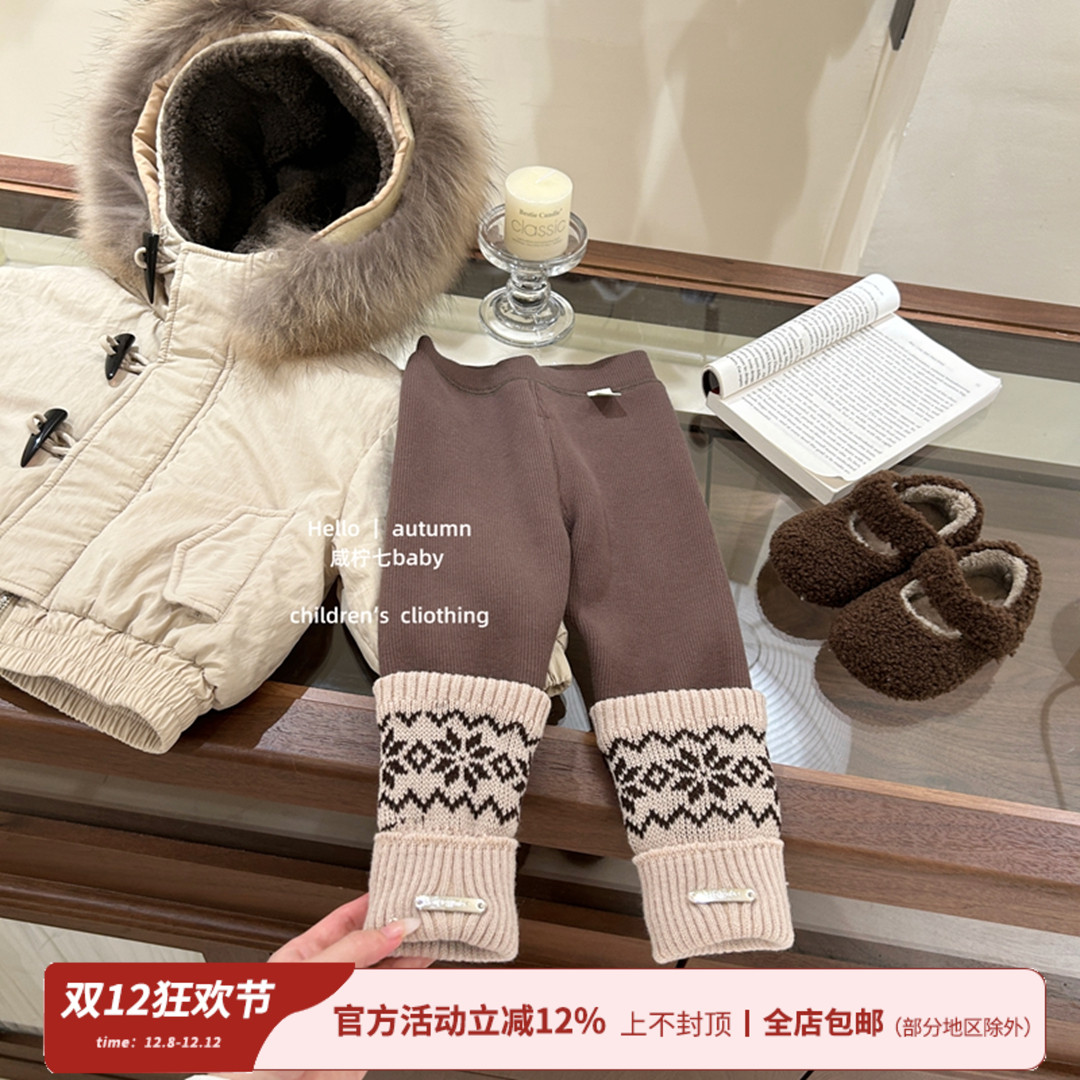 新款女童韩版袜套打底裤