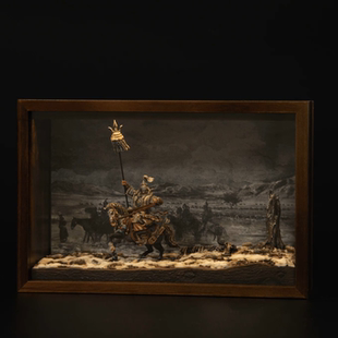 微縮王國 M.K 售罄展示 展示 地臺 模型擺件 雪地相框場景