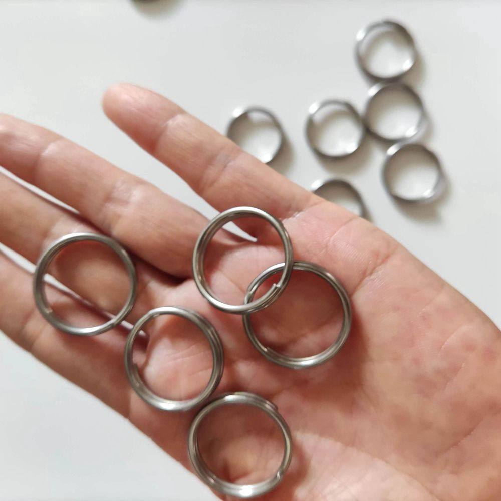 0拉环 服饰配件 普通钥匙圈密圈弹簧