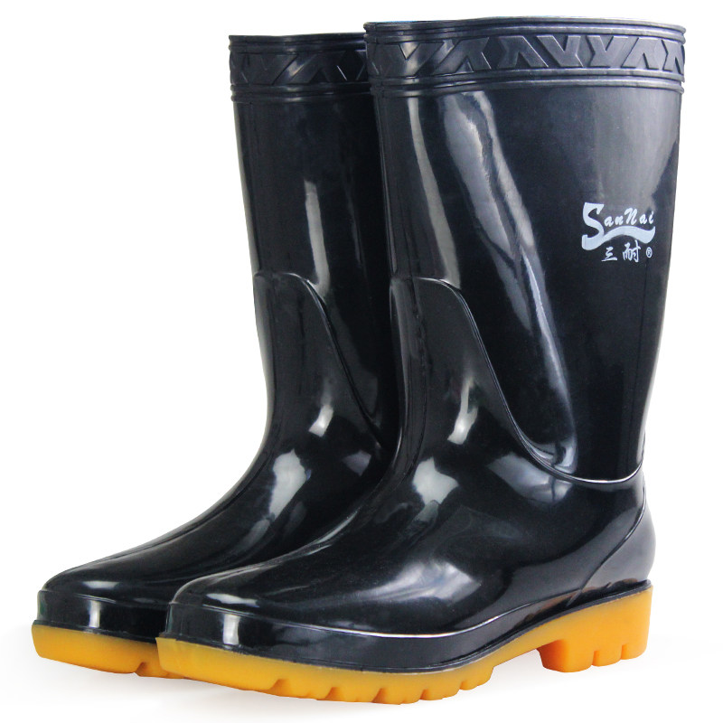 Chaussures - bottes caoutchouc homme pour printemps - semelle tendon - Ref 963637 Image 5