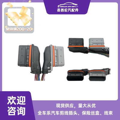适用玉柴潍柴三立DCU电脑板插头1-1718324-1接插件原厂