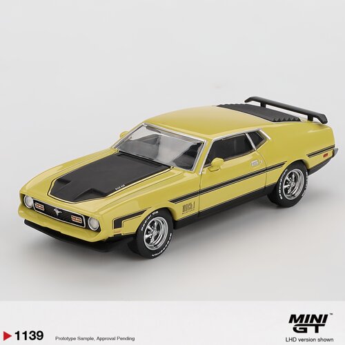 MINIGT 1139 福特*Mustang Mach1 Grabber  1:64合金汽车模型