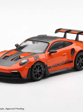 [GT3预售]MINIGT 1304 保时捷911 992 GT3 RS 橙 1:64 汽车模型