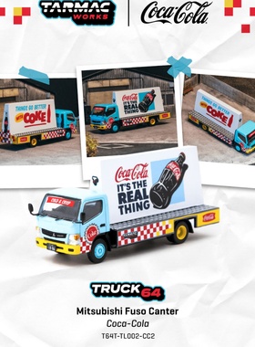 【预售】TW MitsubishiFuso Canter Advertisement Truck汽车模型