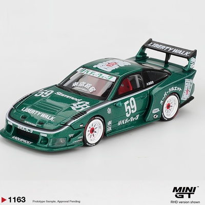 [预售] MINIGT 1163 Nissan 180SX 2026 1:64 合金汽车模型