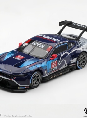 [GT3预售] MINIGT 1240 福特 野马 GT3 65号 1:64 合金汽车模型