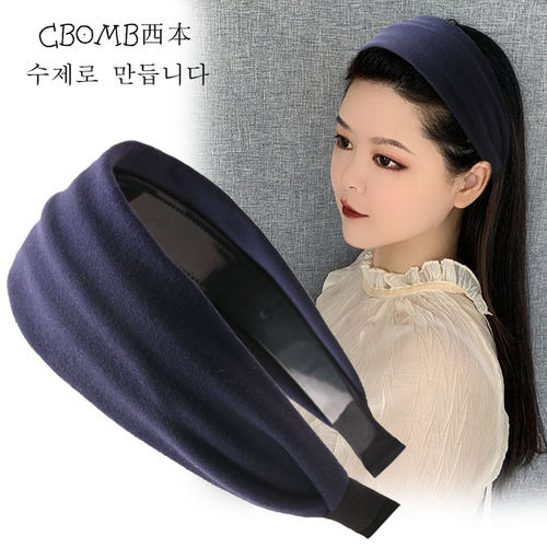 高颅顶宽边发箍女网红新款高级感