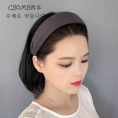 发箍毛线宽边保暖显脸小网红头饰