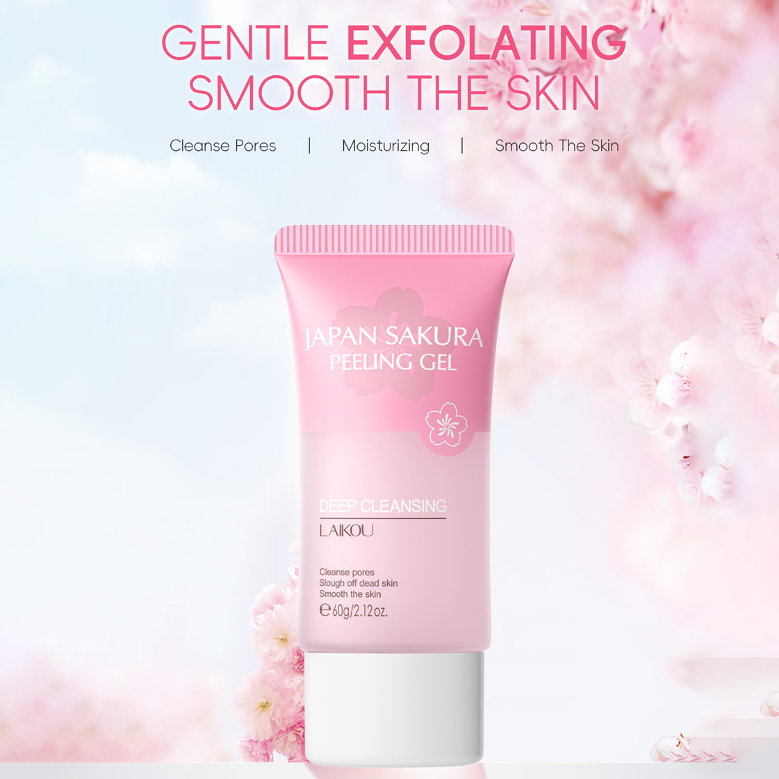 japan sakura- PEELING GEL 樱花去角质凝胶