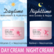 SAKURA DAY NIGHT LAIKOU CREAM莱蔻日本樱花日霜晚霜保湿 早A晚C