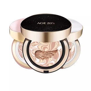 韩国AGE20S爱敬气垫BB霜三色拉花星空款遮瑕持久不易脱妆干皮粉底